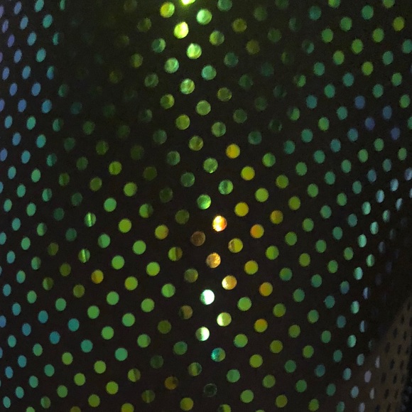 Green sequin mermaid dance pants - Picture 3 of 5